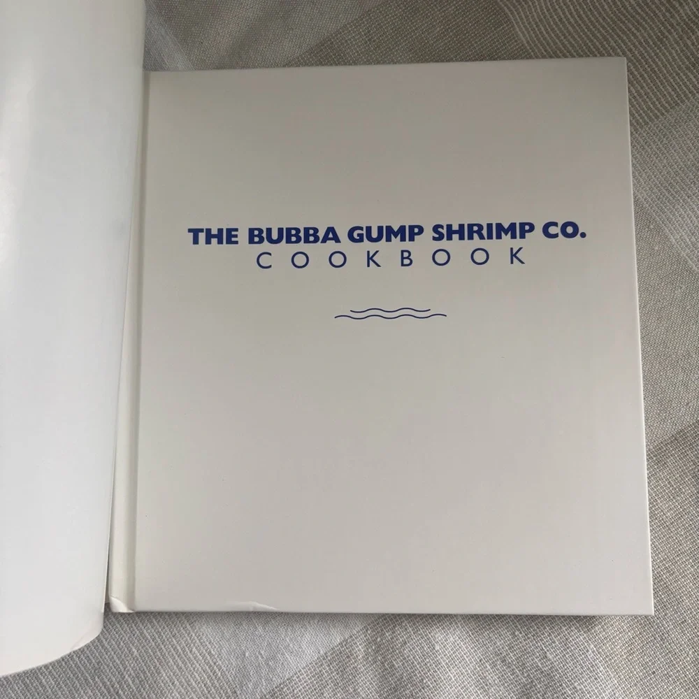 Vintage Bubba Gump Shrimp Co. Cookbook - Recipes & Reflections from Forest Gump